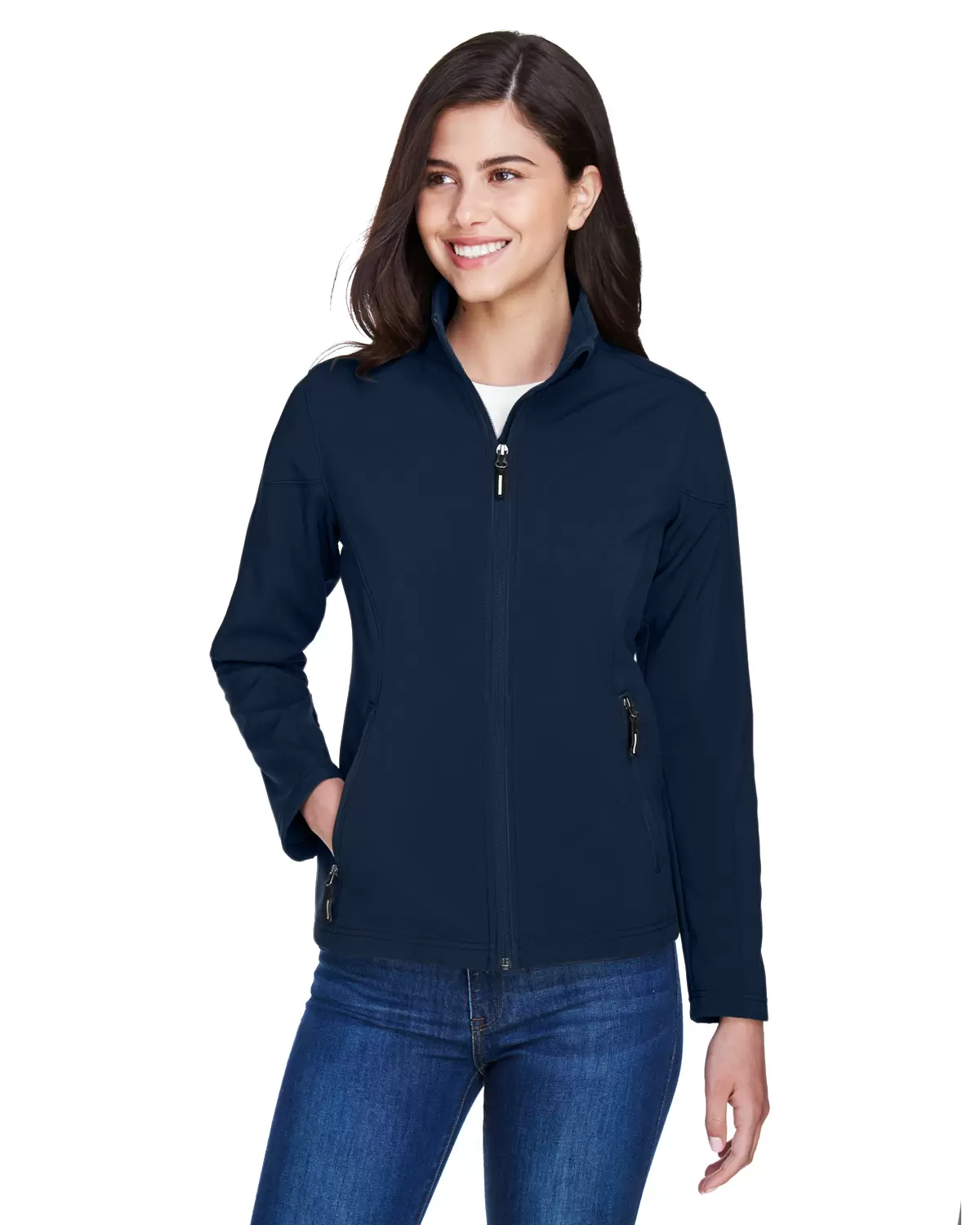 78184 Core 365 Cruise Ladies' 2-Layer Fleece Bonded Soft Shell Jacket  SKU: 78184