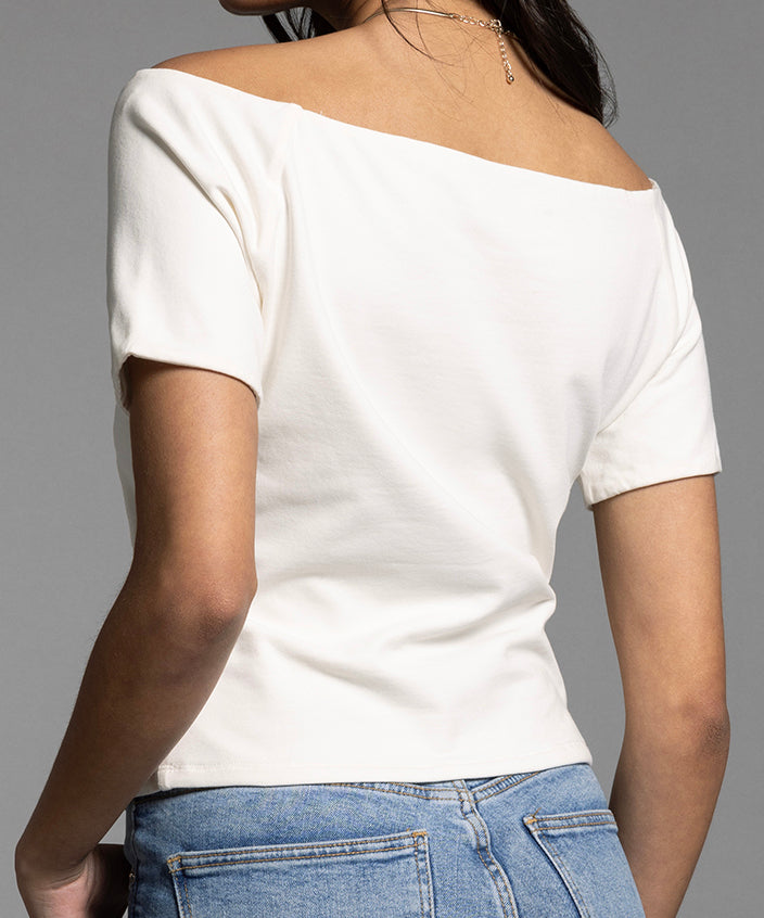 Adriana Top - White