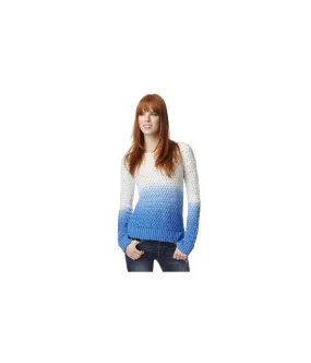 Aeropostale Womens Dip-Dye Pullover Sweater