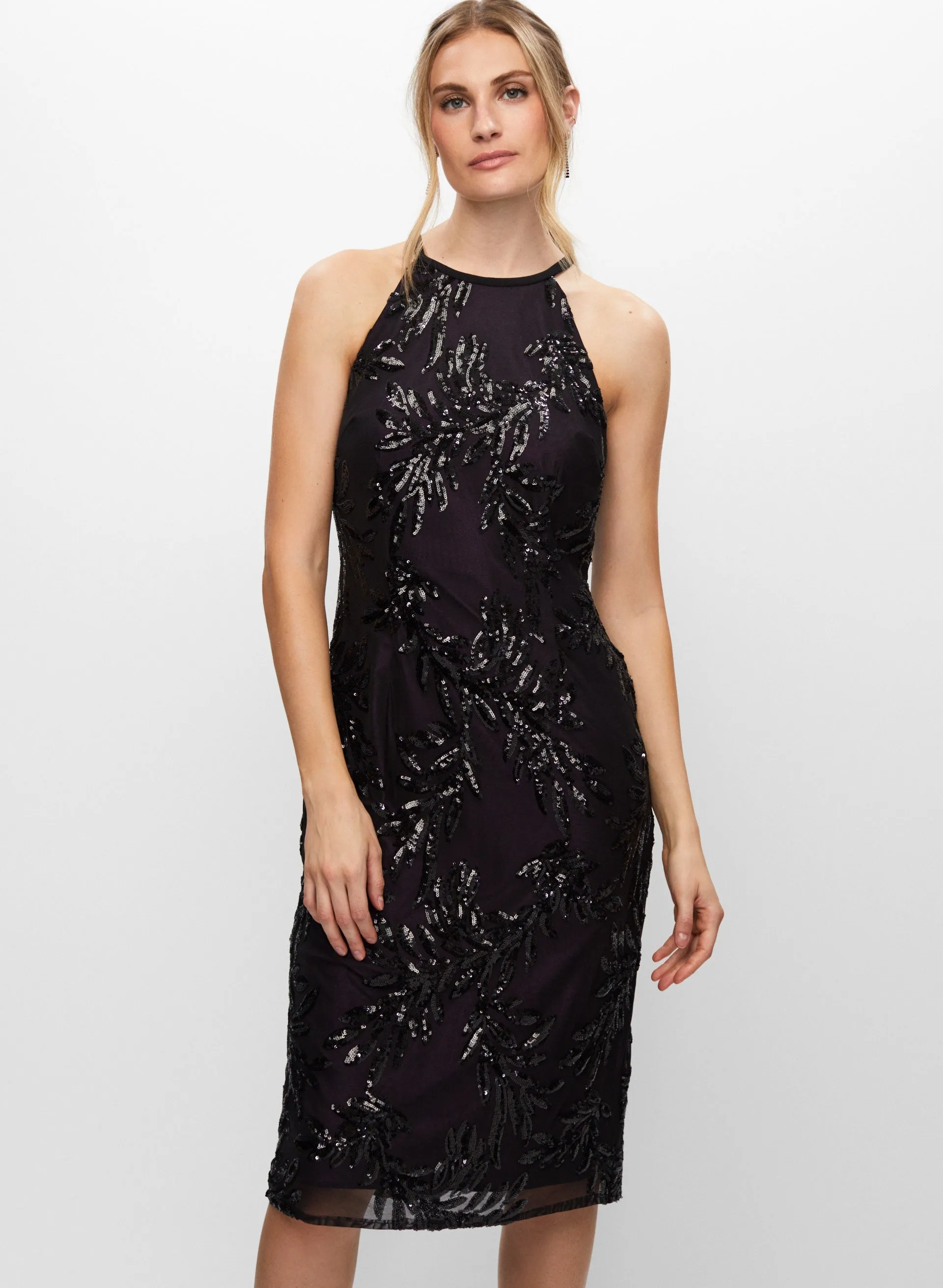 Alex Evenings - Embroidered Sequin Dress