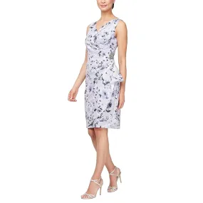 Alex Evenings Sleeveless Printed Dress