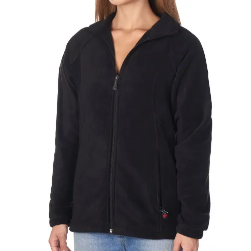 Alpine Swiss Jane Womens Full Zip Soft Polar Fleece Jacket