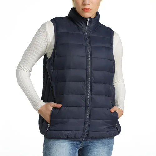 Alpine Swiss Jodie Womens Puffer Vest Lightweight Packable Down Alternative Vest Jacket