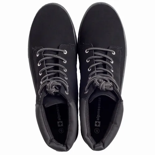 Alpine Swiss Keith Mens High Top Fashion Sneakers Lace up Casual Boots