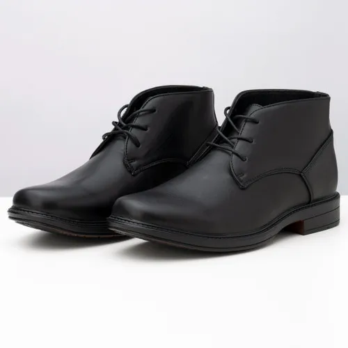 Alpine Swiss Mens Leather Lined Dressy Ankle Boots