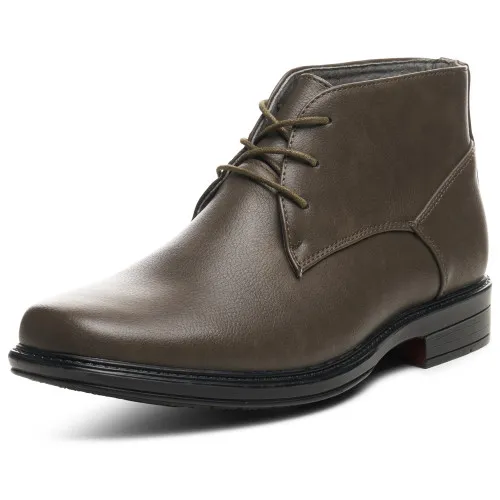 Alpine Swiss Mens Leather Lined Dressy Ankle Boots