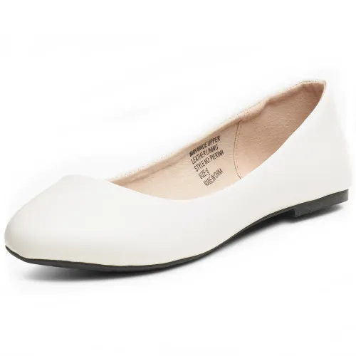 Alpine Swiss Womens Pierina Round Toe Ballet Flats