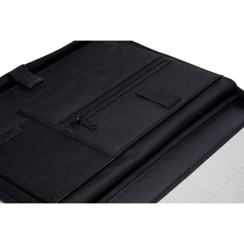 Alpine Swiss Zippered Writing Pad Business Organizer Portfolio with Tablet Sleeve