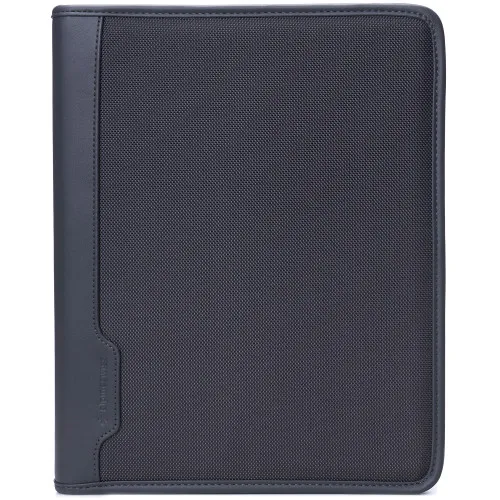 Alpine Swiss Zippered Writing Pad Business Organizer Portfolio with Tablet Sleeve