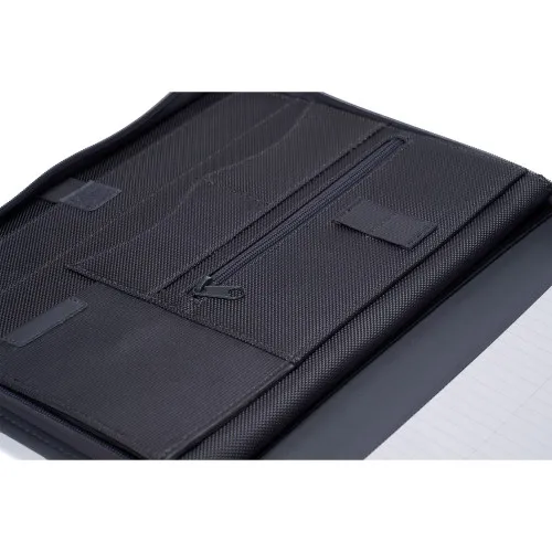 Alpine Swiss Zippered Writing Pad Business Organizer Portfolio with Tablet Sleeve