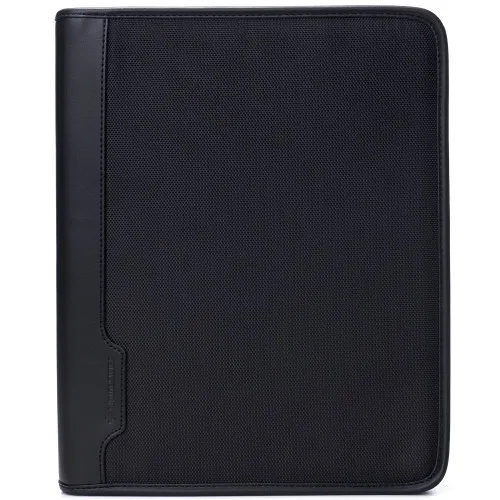 Alpine Swiss Zippered Writing Pad Business Organizer Portfolio with Tablet Sleeve