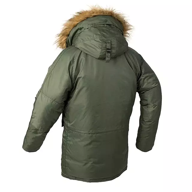 AshoreShop Men's Winter Tactical Snorkel Style Military Parka