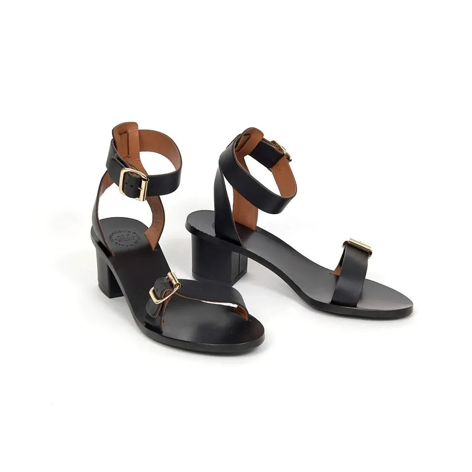 ATP Atelier Carmen Sandal Black