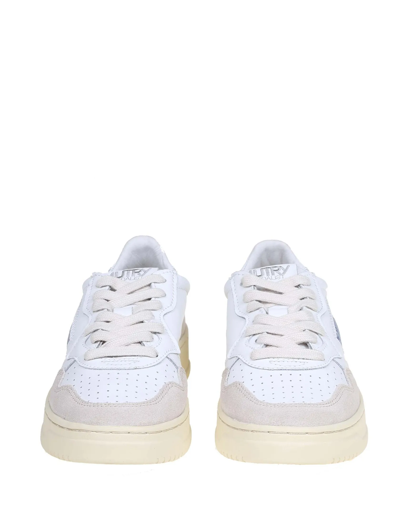 AUTRY WHITE LEATHER SNEAKERS