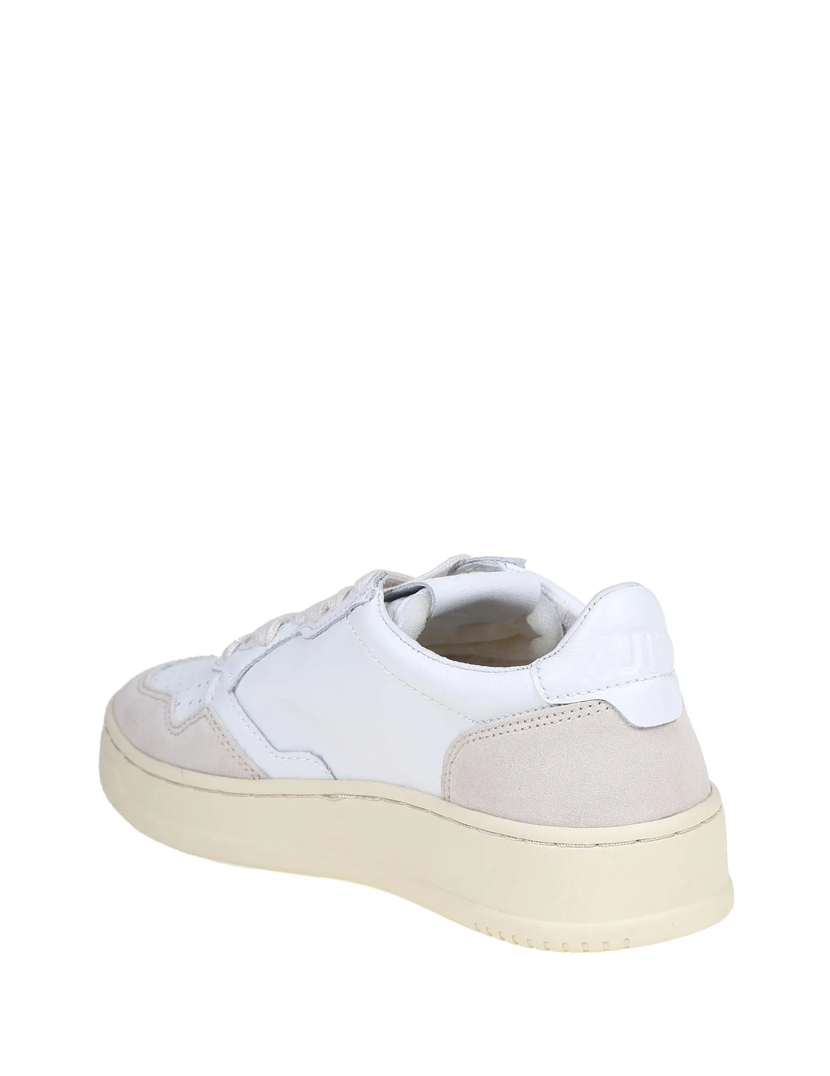 AUTRY WHITE LEATHER SNEAKERS