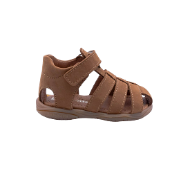 BABYBOTTE TAFARI Camel sandales nu pieds