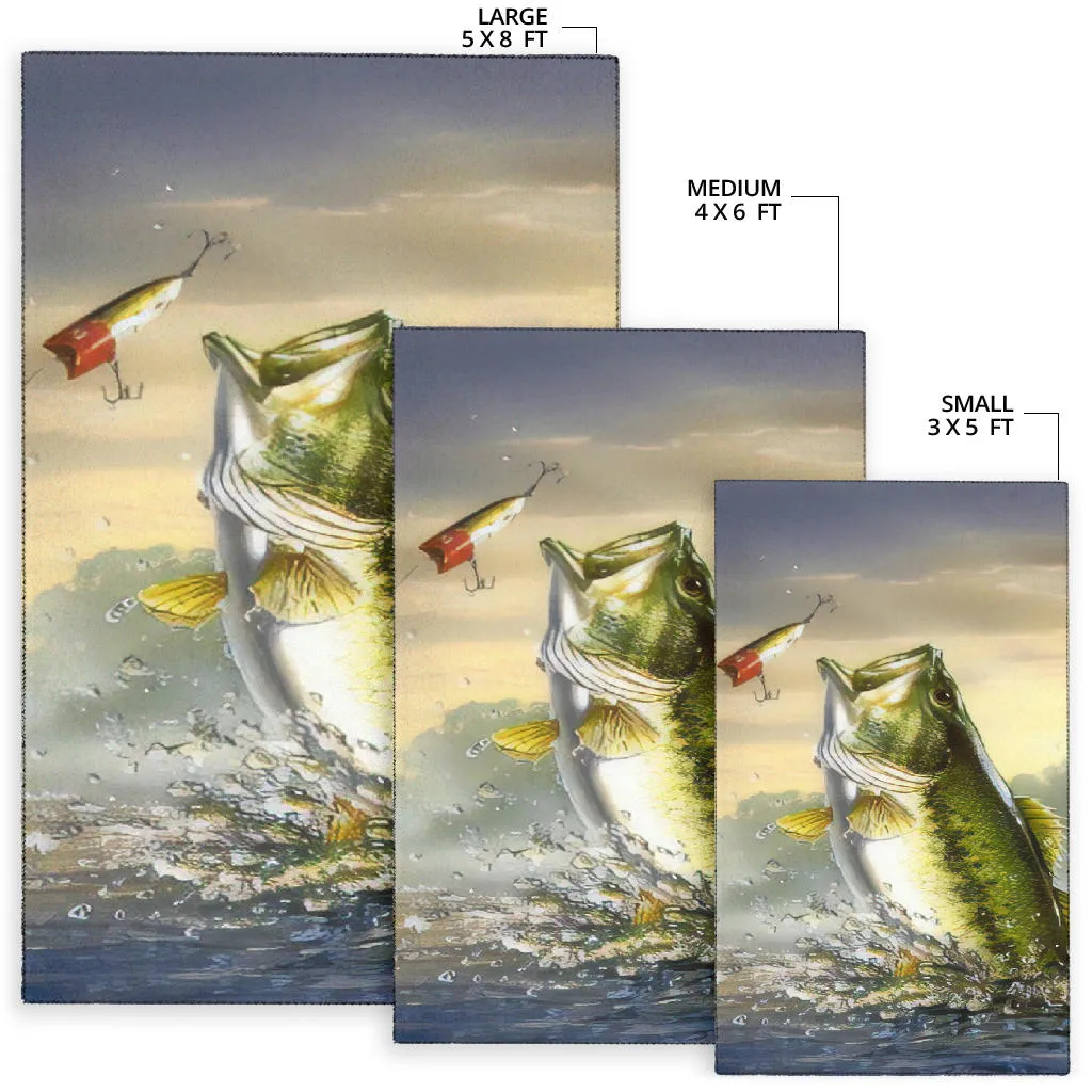 Bass Fish Area Rug