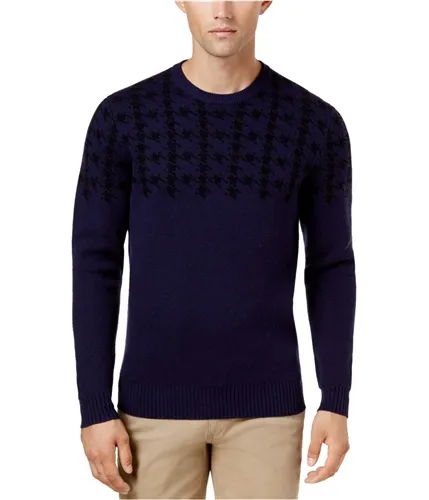 Ben Sherman Mens Houndstooth Knit Sweater