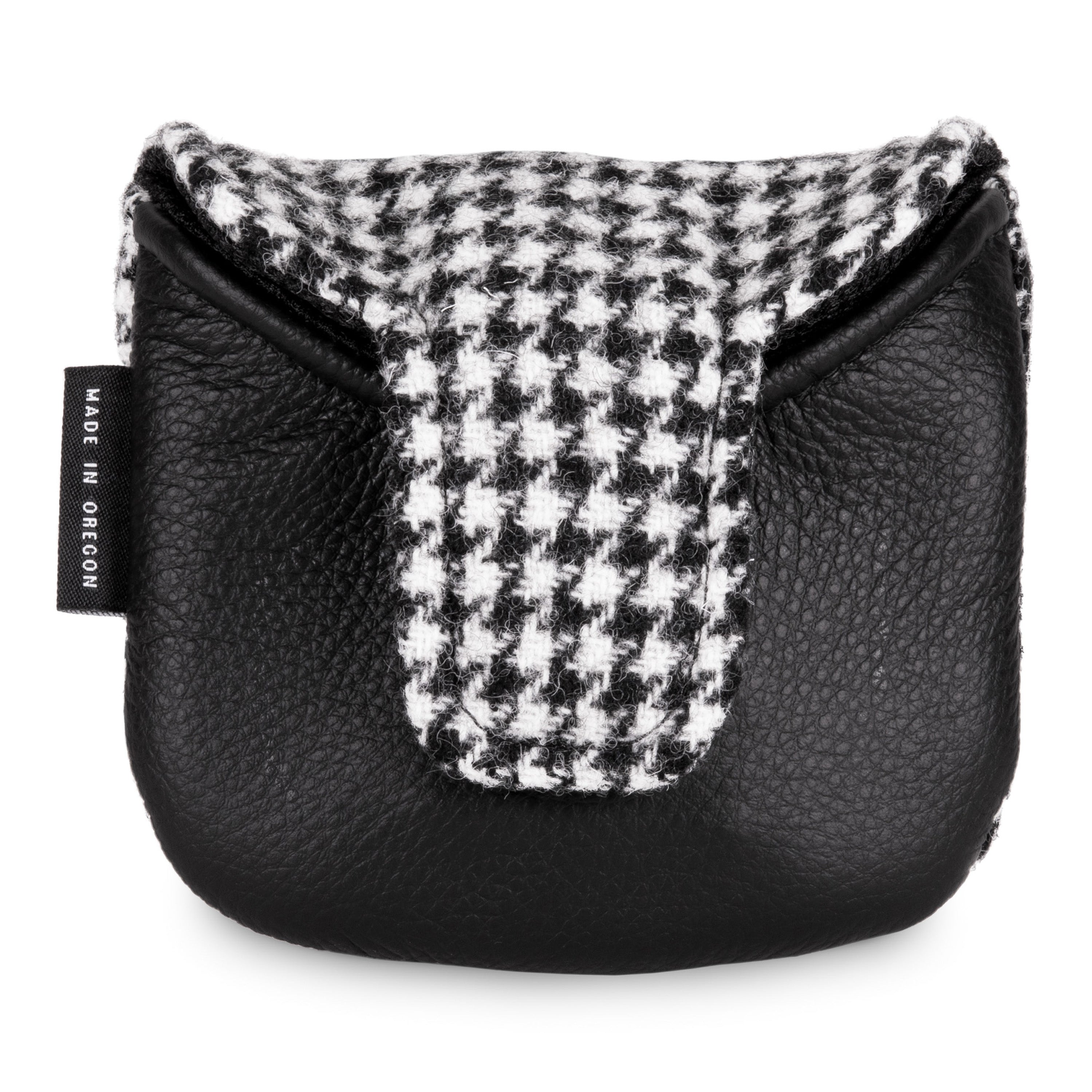 Black & White Houndstooth Mallet