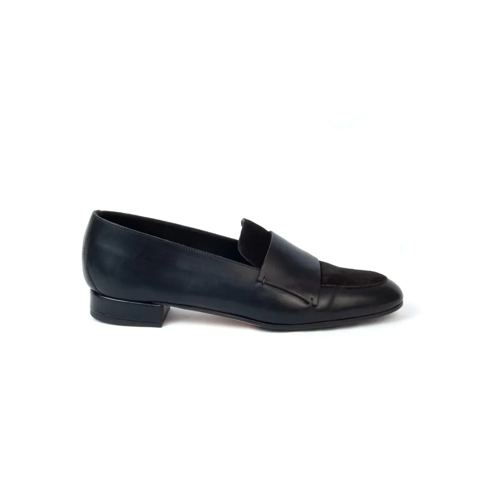 Black loafer ATP Atelier Winnie