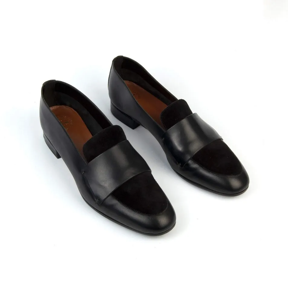 Black loafer ATP Atelier Winnie