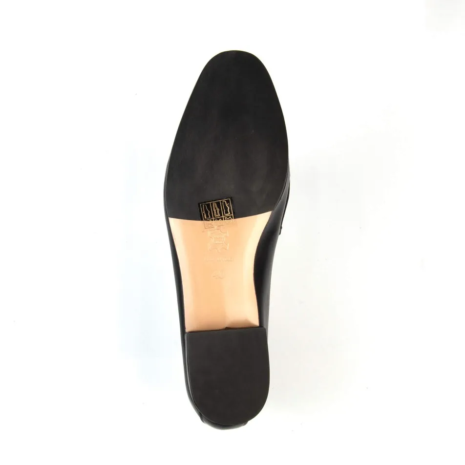 Black loafer ATP Atelier Winnie