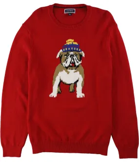 Club Room Mens Bulldog Pullover Sweater, TW1