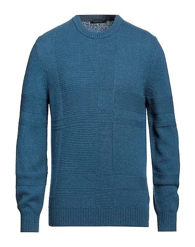 Ermenegildo Zegna  |Crew Neck Cashmere Silk Long Sleeves Plain Oversized Luxury