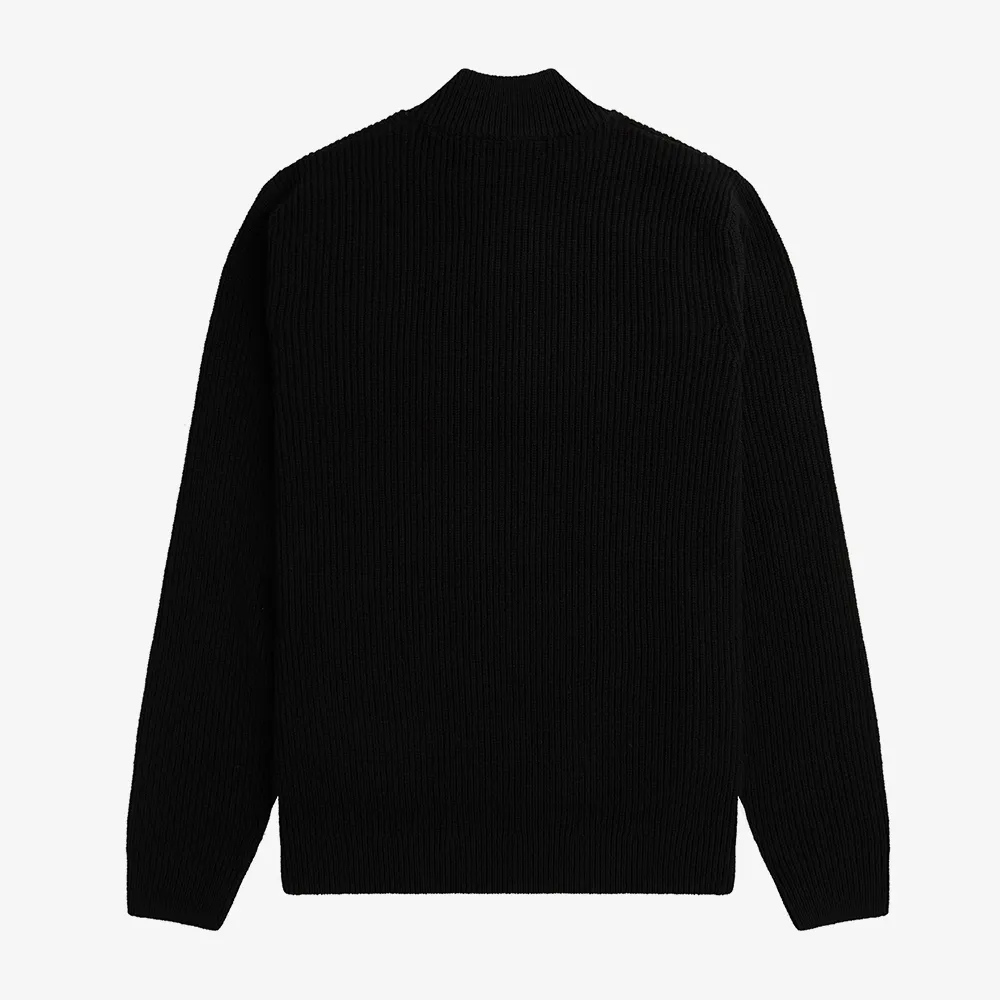 FRED PERRY  |Unisex Wool Nylon Street Style Long Sleeves Plain Cotton