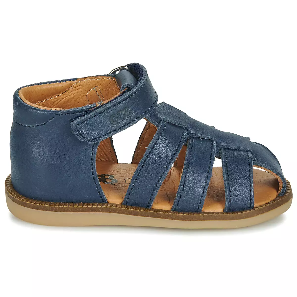 GBB AUGUSTE Marine Sandales Nu Pieds