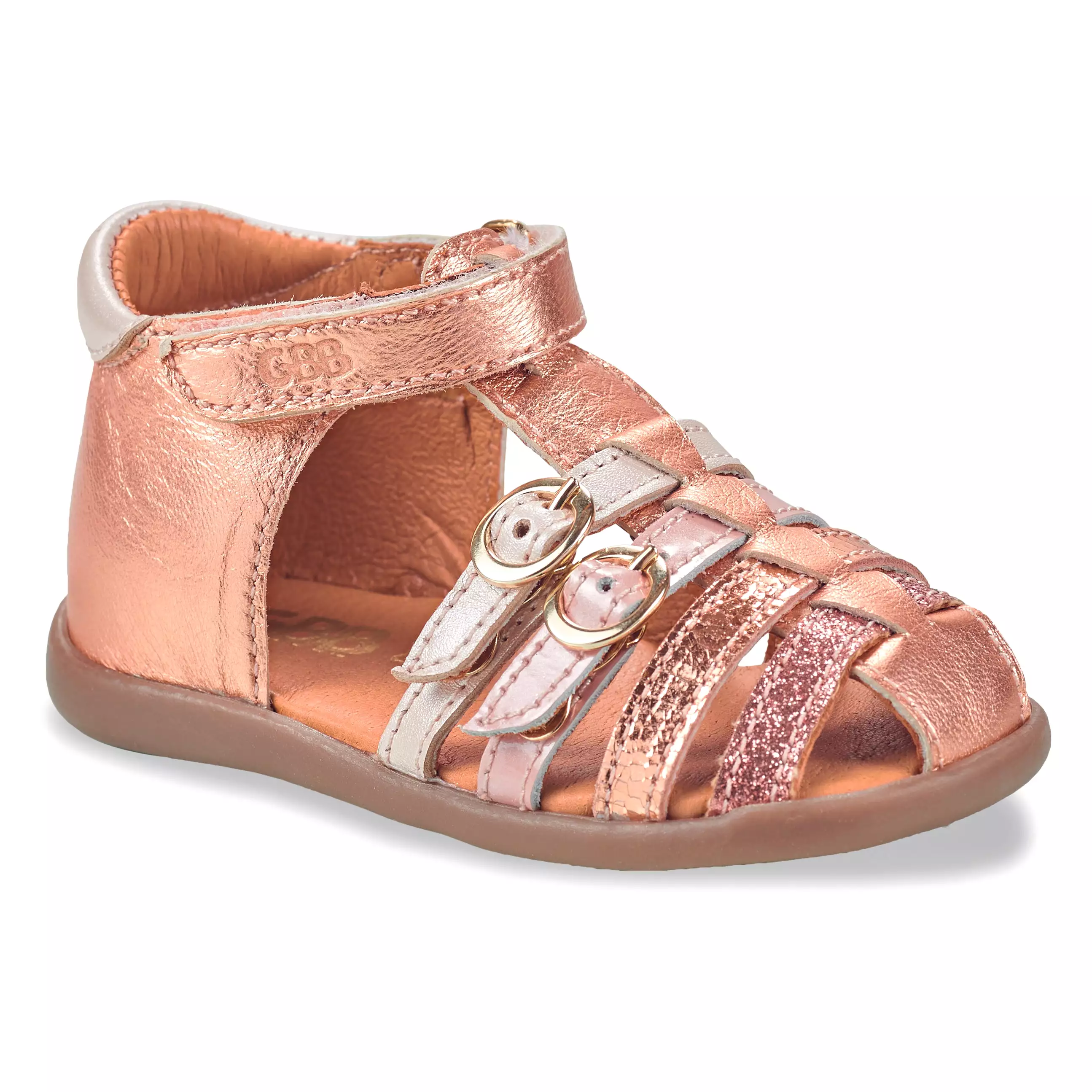 GBB BABELLA Rose Sandales Nu Pieds