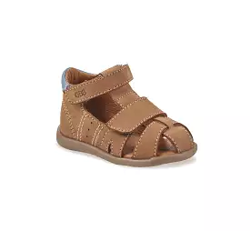 GBB PAULO Camel Sandales Nu Pieds