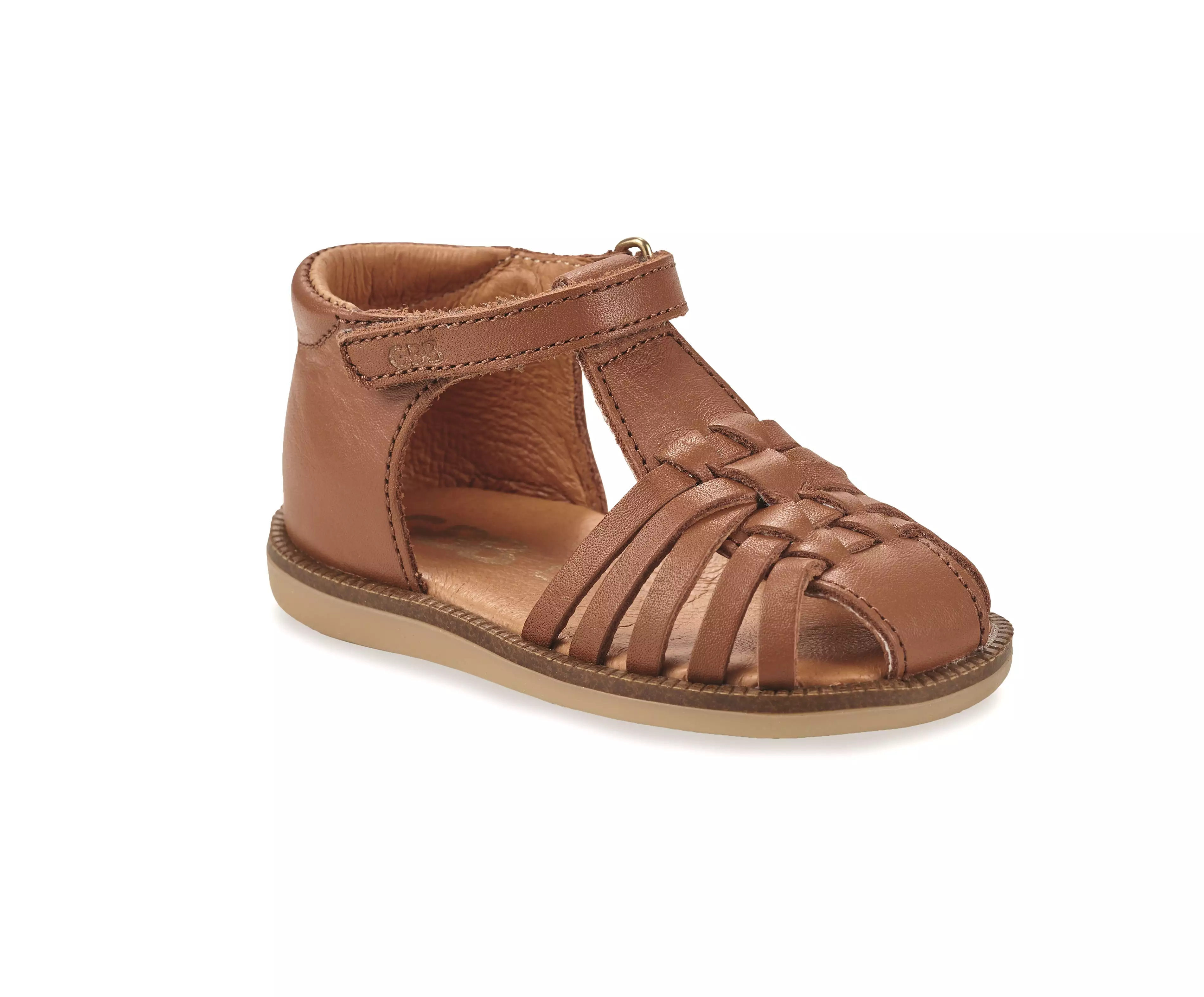 GBB SUZIE Camel Sandales Nu Pieds