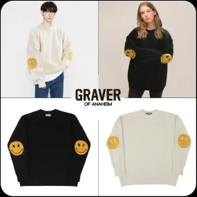 GRAVER  |[GRAVER]★ELBOW DOT SMILE ROUND KNIT