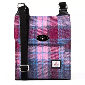 Harris Tweed Satchel - Pastel Pink