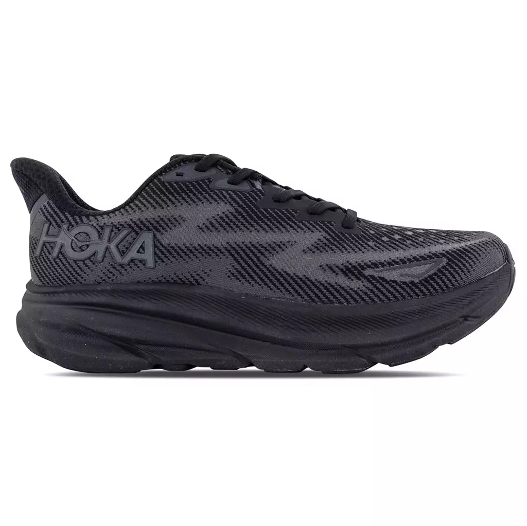 Hoka One One Mens Trainers Clifton 9 Casual Lace-Up Low-Top Running Textile - UK 7.5