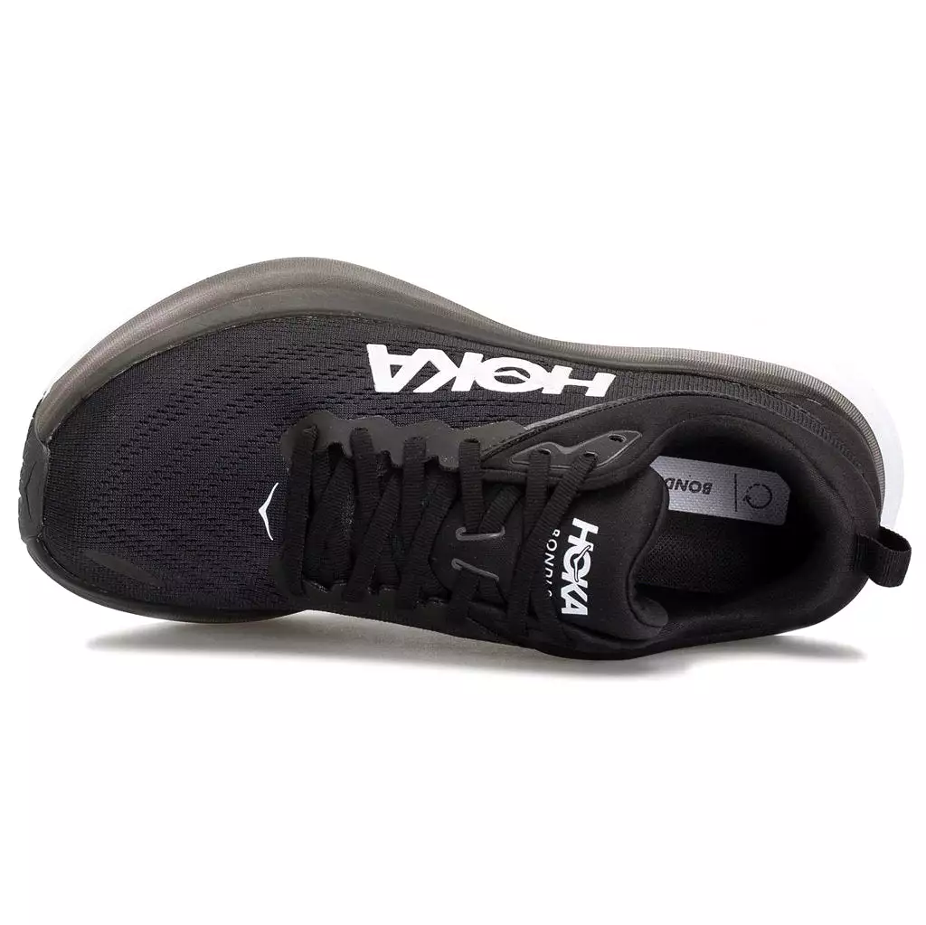 Hoka One One Womens Trainers Bondi 8 Lace-Up Low-Top Sneakers Textile - UK 7.5