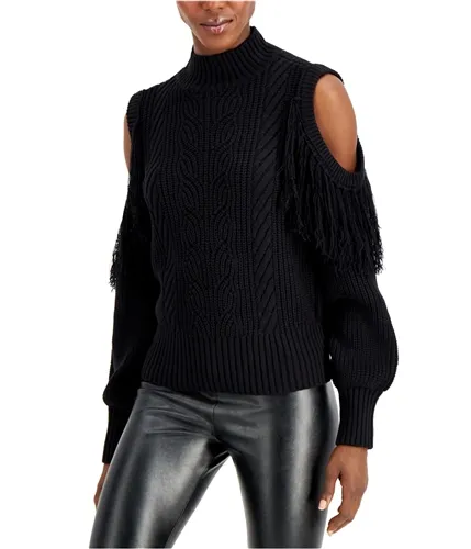 I-N-C Womens Fringe Pullover Sweater, TW3