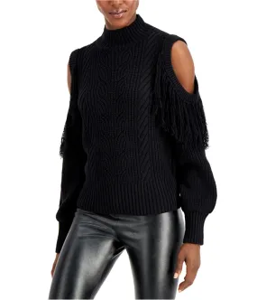 I-N-C Womens Fringe Pullover Sweater, TW3