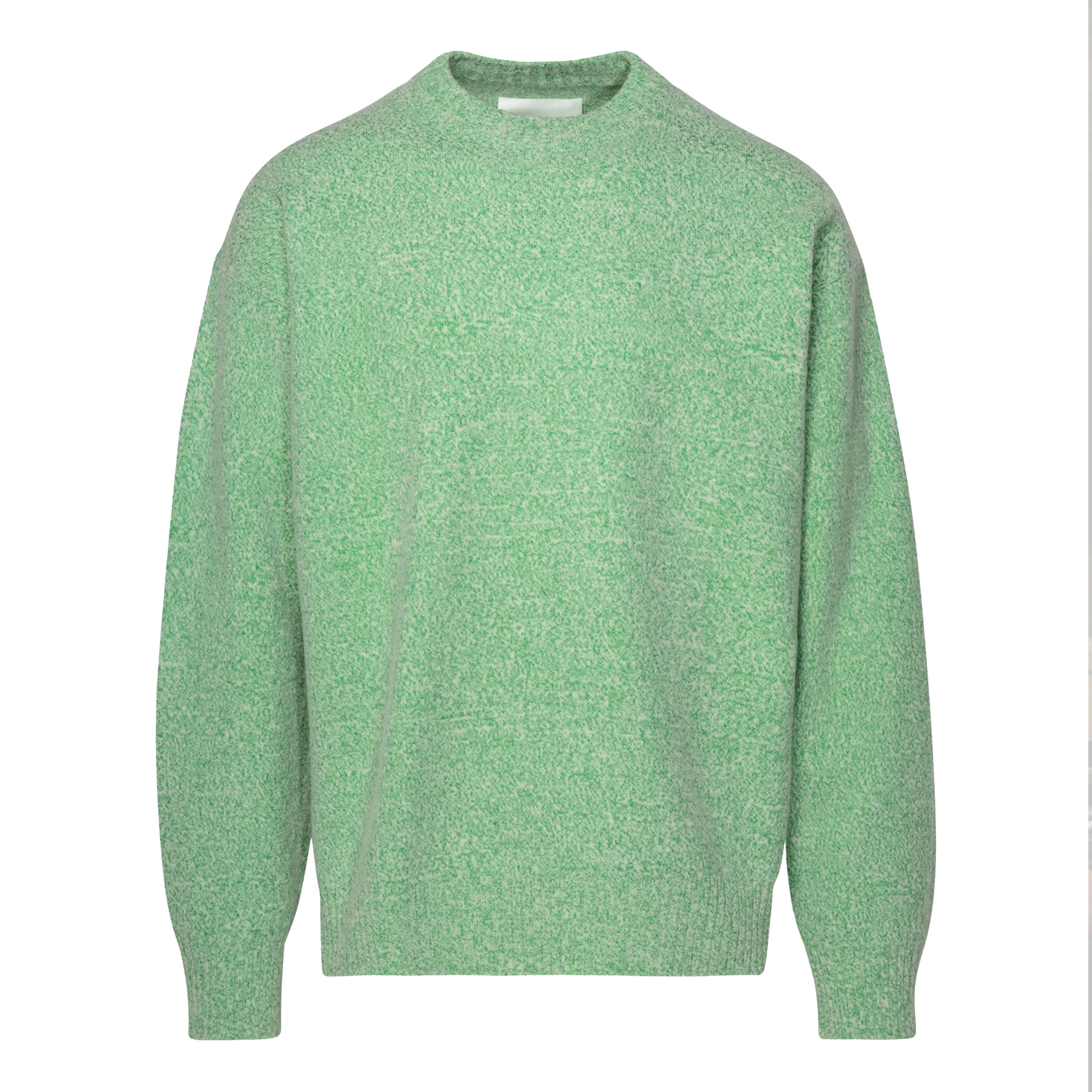 Jil Sander  |Crew Neck Wool Blended Fabrics Street Style Long Sleeves