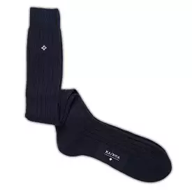 Jordan Cashmere Socks (dark blue)