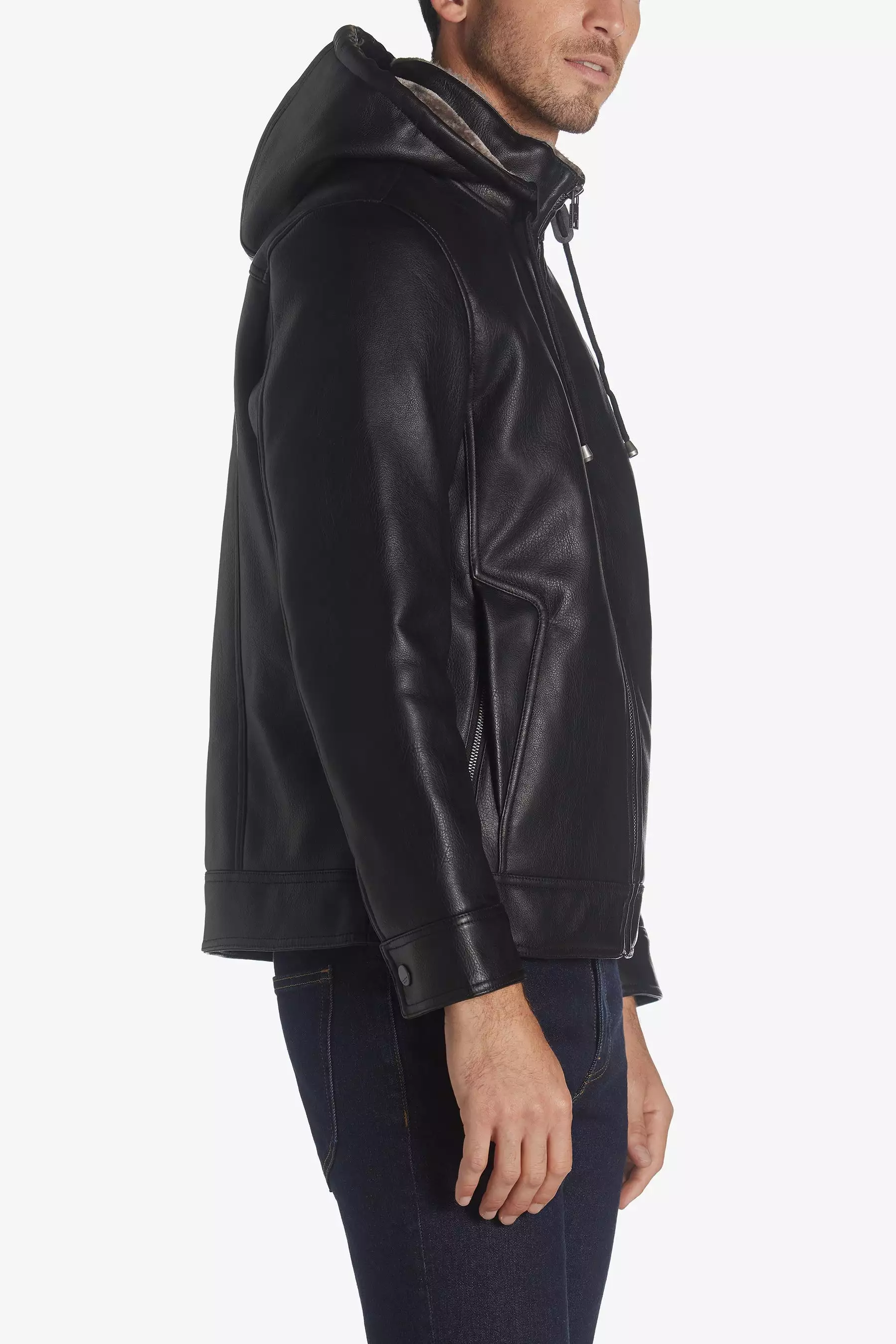 Jutland Faux Shearling Bomber Jacket