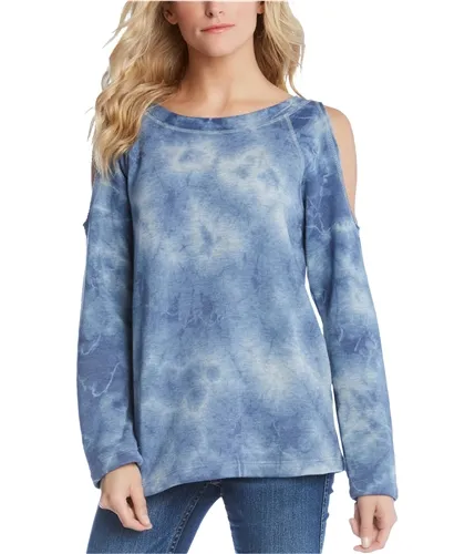 Karen Kane Womens Cold Shoulder Pullover Sweater