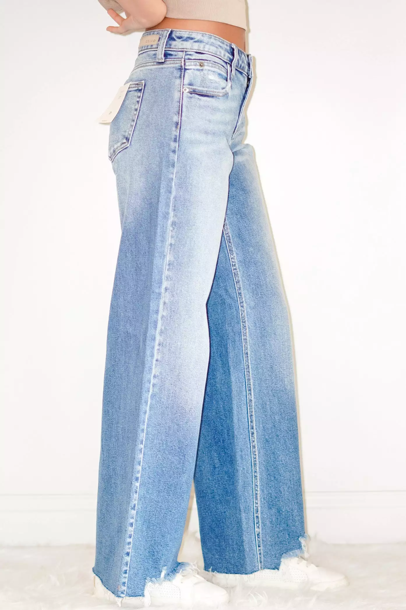 Kathryn Low Rise Wide Leg Jean