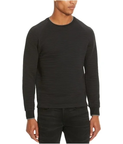 Kenneth Cole Mens Quilted Pullover Sweater