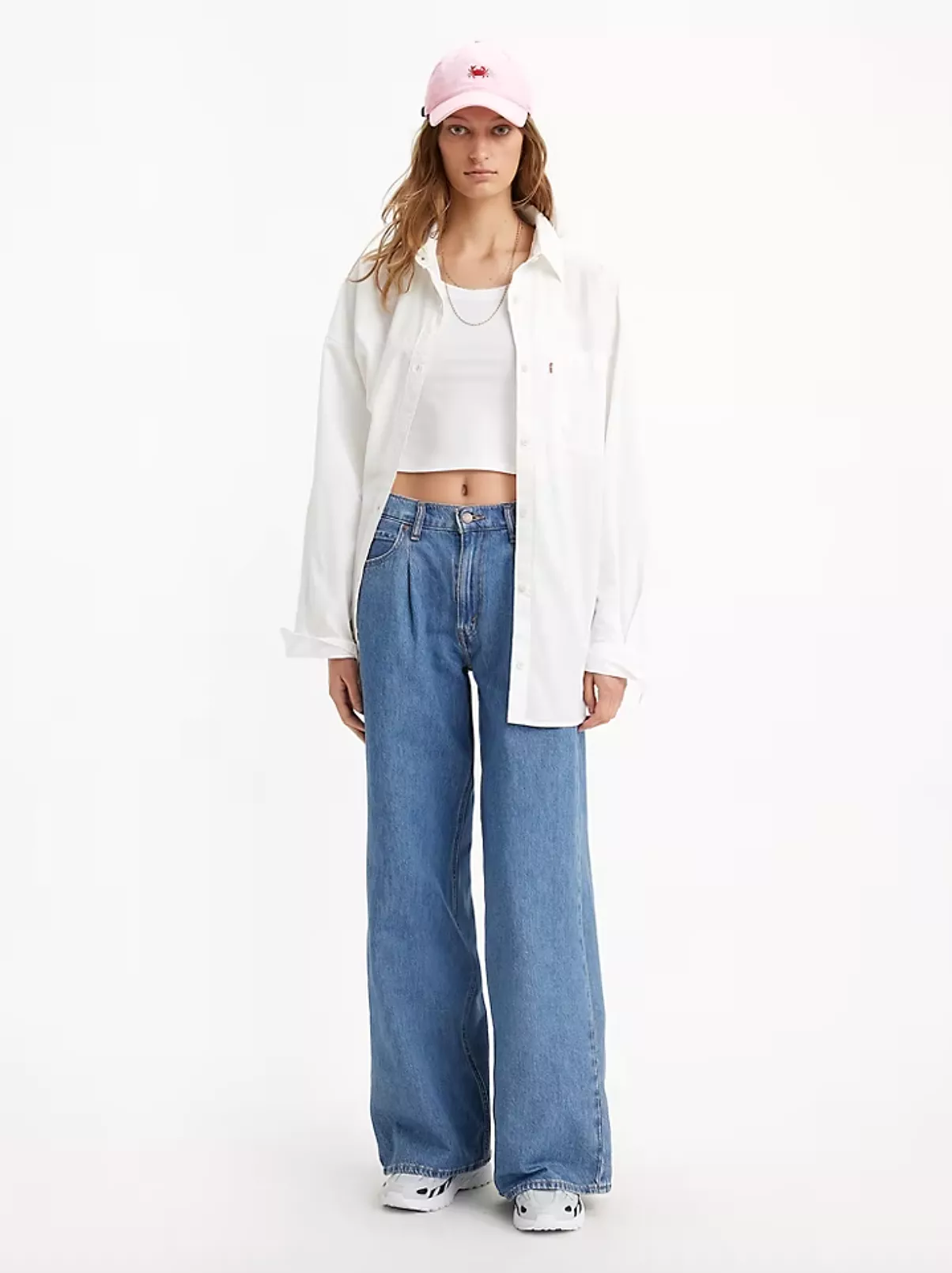 Levi's Baggy Dad Wide Leg Jean in Cause and Effect