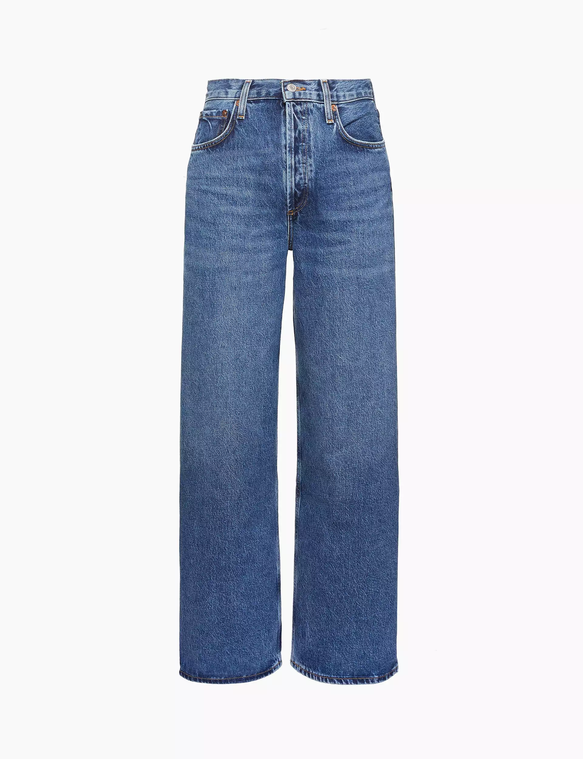 Low Slung Wide Leg Jean