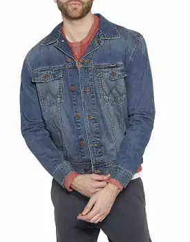 Mens Wrangler Classic Western Denim Jacket