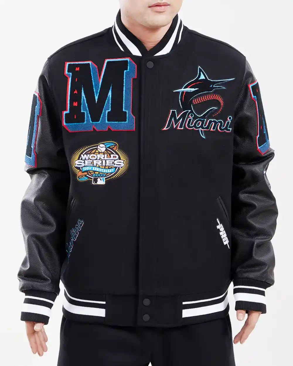 Miami Marlins Retro Varsity Jacket - William Jacket