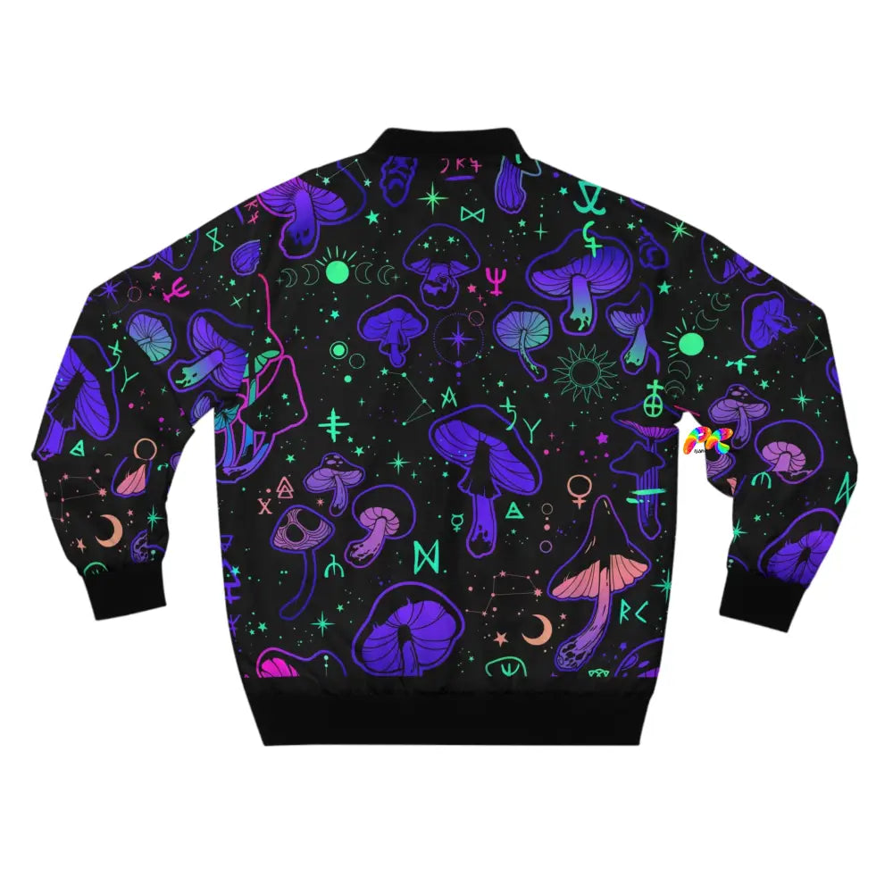 Mushroom Cult Men's Rave Bomber Jacket